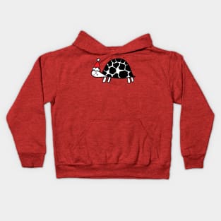 Christmas turtle Kids Hoodie